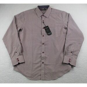 NWT CHUXX Dress Shirt Mens Size Medium M Italian Design Long Sleeve‎ Button
